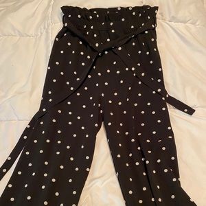 Polka Dot Dress Pants